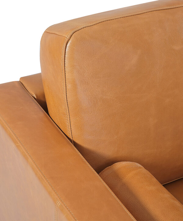 Modern Sofa 3 Seater Leather-3d