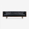 Woodrow Box 87″ Leather Sofa