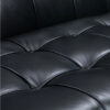 Woodrow Box 87″ Leather Sofa