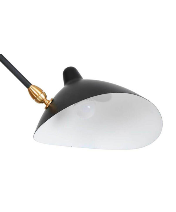 Serge Mouille Three-Arm ceiling Lamp