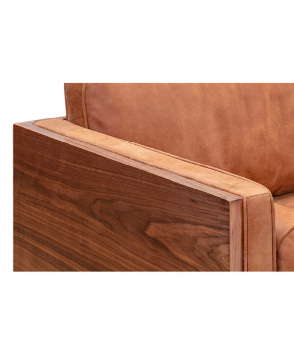 Woodrow Box Skandi 87 Leather-sofa