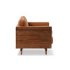 Woodrow Box Skandi Arm Chair Leather