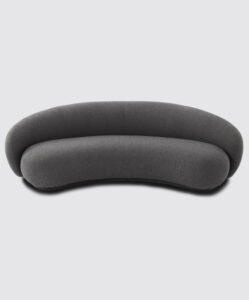 Savelle Modern Curved Sofa
