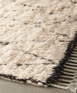 hand-knotted wool rug
