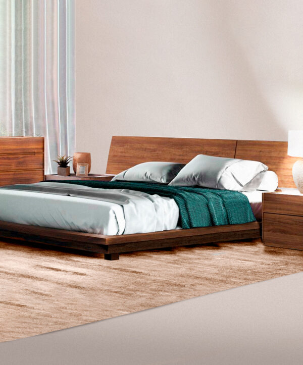 Hunter Style Bed Wood Frame